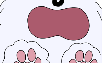 オールドイングリッシュシープドッグ イラスト