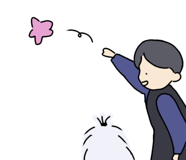 オールドイングリッシュシープドッグのイラスト