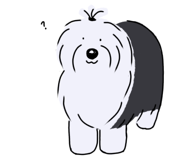 オールドイングリッシュシープドッグ　写真