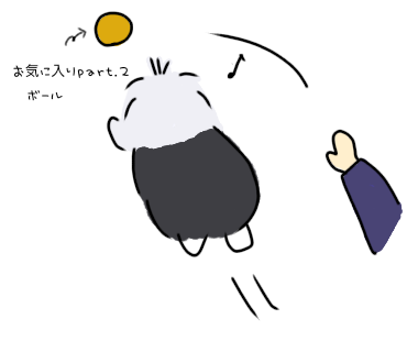 オールドイングリッシュシープドッグのイラスト