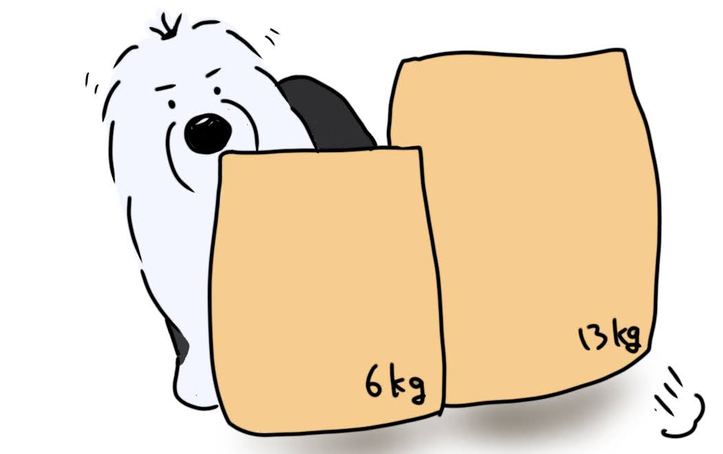 大型犬　イラスト