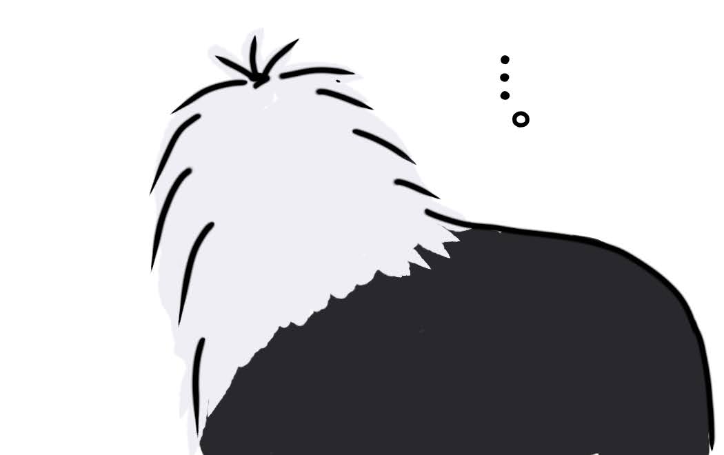 オールドイングリッシュシープドッグ イラスト