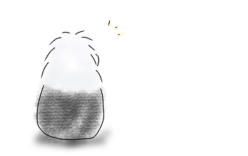 オールドイングリッシュシープドッグ　イラスト