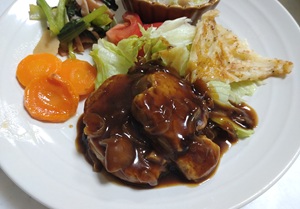 ヒレステーキ　デミグラス