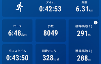 ランニング記録