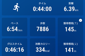 ランニング　記録